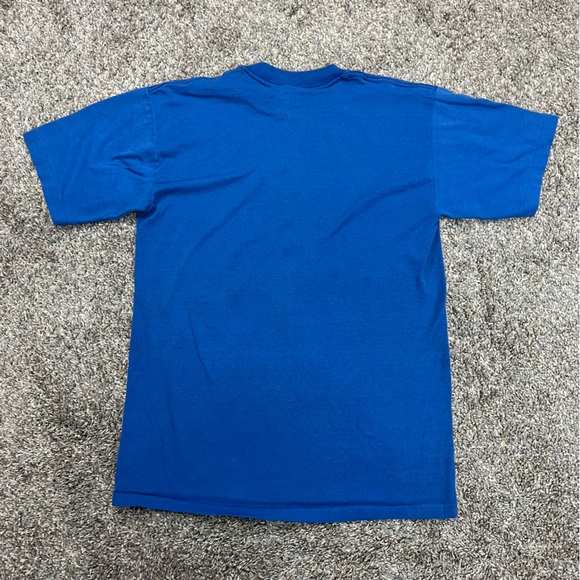 vintage shirt mens medium blue short sleeve Pensacola beach FL single stitch USA - Picture 4 of 10